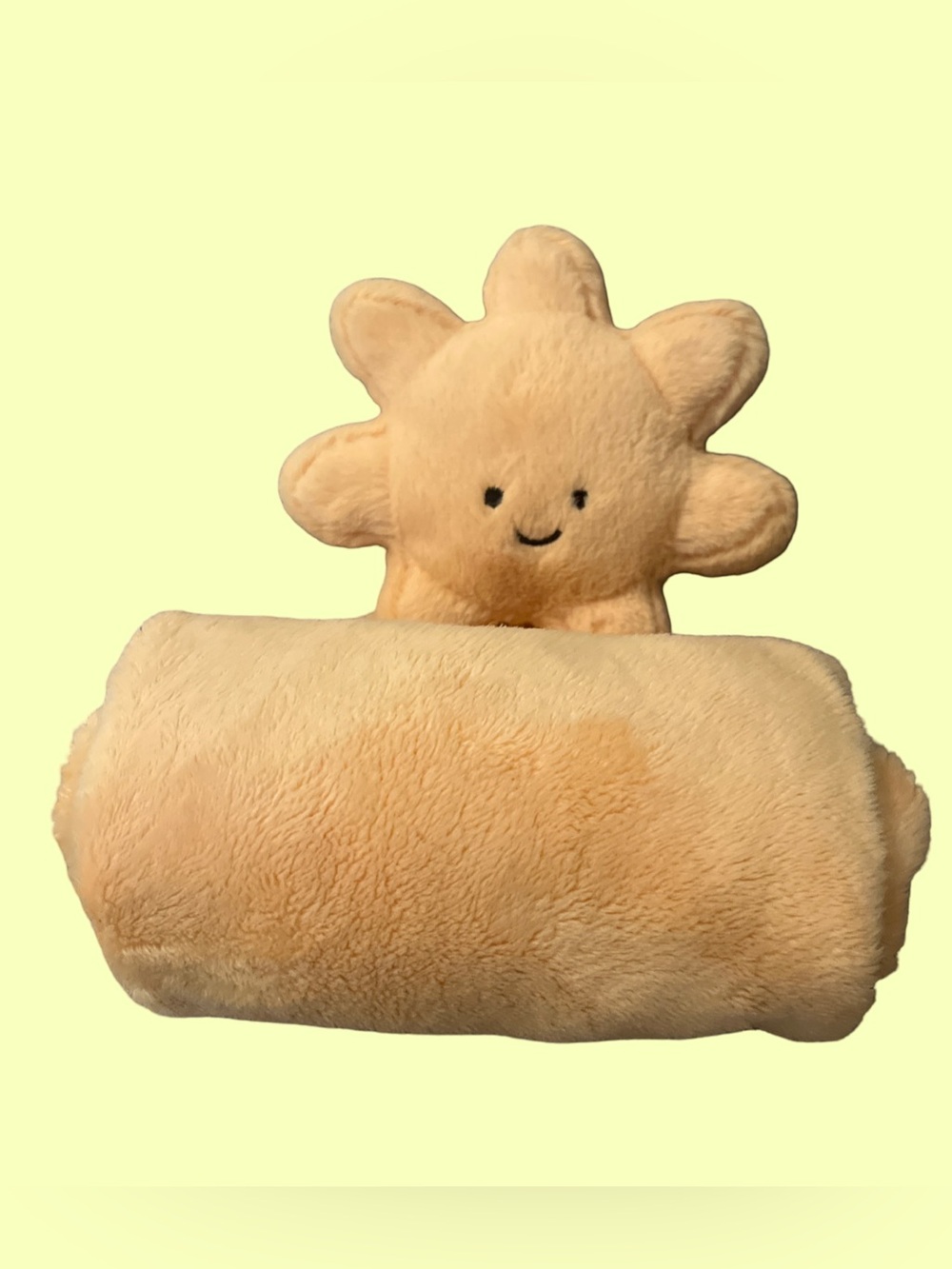 Baby Jellycat Amuseables Yellow Sun Sunshine Baby Blanket Lovey